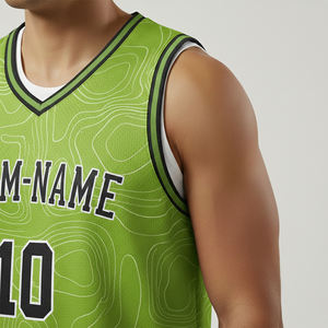 Vente en gros en stock, ensembles de basket-ball personnalisés pour hommes, uniformes, vêtements de sport respirants, maillot de basket-ball pour jeunes - Product Image 3