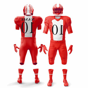 Uniformes Deportivos Personalizados con Nombre y Números Sublimados, Camisetas y Pantalones, Uniforme de Fútbol Americano para Hombre, Kits para Jugadores de Equipo - Product Image 1