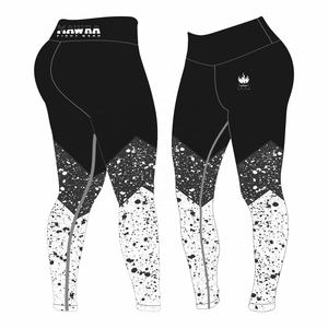 Mallas de alta calidad sublimadas personalizadas, mallas deportivas para mujer, pantalones de Yoga en forma de V, Material suave transpirable - Product Image 5