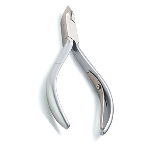 M-01 Pince à cuticules en acier inoxydable de qualité professionnelle, coupe-cuticules à ressort unique pour manucure - Product Image 5