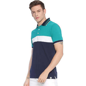 Polo Casual Elegante para Hombre, Mezcla de Algodón Transpirable, Cómodo para Uso Diario en Verano - Product Image 4