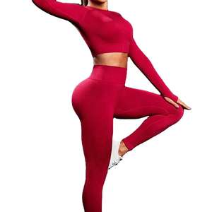 En gros : Pantalons de yoga, Leggings personnalisés taille haute, Vêtements de sport et de fitness pour femmes, Ensembles de yoga et de fitness - Product Image 3