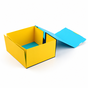 Customized Eco-Friendly <b>Waterproof</b> UV Printed Magnetic Folding Gift Packaging Box Foil Paper Special Laser Foldable Flip Design - Product Image 1