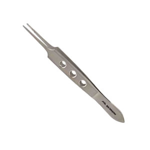 Pinzas para vendaje ocular con punta cruzada serrada de 0.7 mm, 9 cm de longitud, certificación CE, de alta calidad, para uso médico y clínico, manuales - Product Image 4