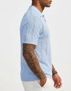 Custom Men's Comfortable Wool <b>Cardigan</b> Sweater Crew Neck Anti-Pilling <b>Thick</b> Double Zipper Plus Size Breathable Knitted Summer - Product Image 3