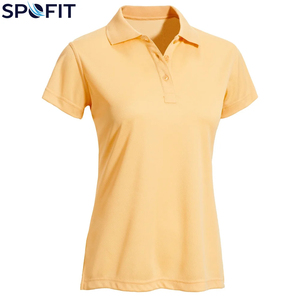 Camisetas Polo Personalizadas para Mujer, Camiseta Polo Informal de Manga Corta de Algodón para Damas, Transpirable, a la Moda, para Golf y Uniformes - Product Image 4