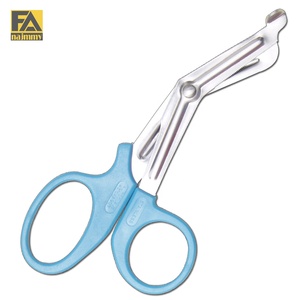 Ciseaux chirurgicaux 2026 en acier inoxydable avec manche bleu, instrument manuel de classe I certifié CE - Product Image 1