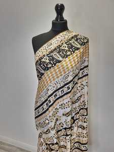 Hot Selling Hand Made Embroidery <b>Lace</b> Mirror Decoration Silk Shawls For Women Traditional <b>Scarves</b> & Shawls & Hijab For Adults - Product Image 2