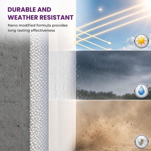 สีทาผนังสะท้อนแสงอาทิตย์แบบด้าน Starshield สำหรับอาคารคอนกรีต ผนังภายนอก บ้าน สำนักงาน และอาคารพาณิชย์ - Product Image 6