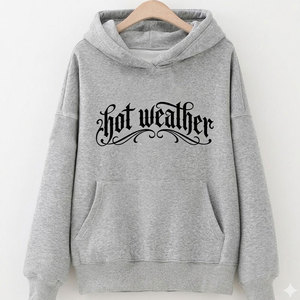 Sudadera con Capucha y Estampado Gráfico Personalizado, Corte Holgado, para Deportes, Actividades Casuales y al Aire Libre - Product Image 1