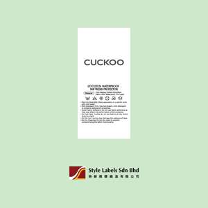 Etiquetas de Nylon Tafetán Impresas de Calidad, Lavables y Económicas, con Corte Fusible para Prendas, Logotipo Personalizado, Forma Rectangular/Cuadrada - Product Image 2