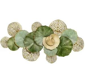 Nouveautés Décoration murale en métal en forme de feuille, sculptée à la main, au design simple et élégant, cadre métallique floral pour la décoration murale de la maison, prix le plus bas - Product Image 2