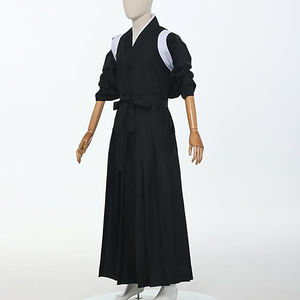 Hakama pour hommes, costume de samouraï japonais, uniforme d'arts martiaux, tenue de judo, kimono, pantalon, costume - Product Image 6