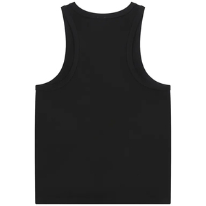 2026 New Men's Solid Color 100% Cotton Tank <b>Tops</b> Sleeveless Muscle Vest for Gym Use Sportswear V-24 - Product Image 2
