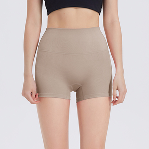 กางเกงขาสั้นออกกำลังกายโยคะสำหรับผู้หญิง เอวสูง ยืดได้สี่ทิศทาง เป็นมิตรกับสิ่งแวดล้อม ระบายอากาศได้ดี เหมาะสำหรับฟิตเนสและออกกำลังกายทั่วไป รับผลิตตามแบบ - Product Image 5