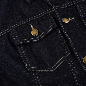Chemise en jean décontractée extensible et douce pour femme, coupe classique, haute qualité, style streetwear avec broderie et boutons - Product Image 4