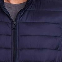 Veste d'hiver unisexe épaisse en duvet, 100% nylon, col montant, design patchwork, imperméable, respirante, streetwear, prix bas