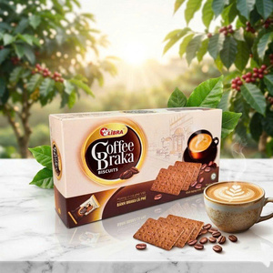 คุกกี้กาแฟกรอบ 150 กรัม ขนมขบเคี้ยวแบบกรุบกรอบ ผลิตโดย ODM เวียดนาม ขายส่งจากโรงงาน - Product Image 1