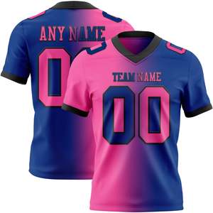 Service OEM ODM, maillots de football personnalisés, uniformes 100% polyester légers, logo de sponsor personnalisé, nom de l'équipe, numéro du joueur - Product Image 1