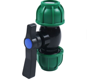 อุปกรณ์ข้อต่อท่อ HDPE และวาล์วบอล ประสิทธิภาพสูง ลื่นไหล ทนแรงดันต่ำ - Product Image 1