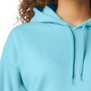 Soft Fabric Women's Midweight <b>Hoodie</b> <b>Fleece</b> Pullover Sweatshirt Comfortable Casual Winter Clothing - Product Image 6