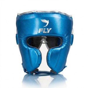 Protector de Cabeza de Cuero Genuino Transpirable con Cierre de Gancho y Bucle para Entrenamiento de Boxeo, Personalizado al por Mayor - Product Image 2