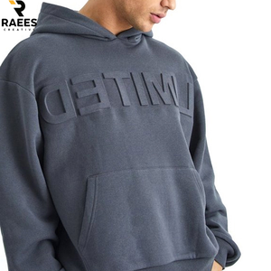 Nouveau sweat à capuche unisexe en coton de haute qualité, coupe oversize, imprimé en relief, 500 g/m², personnalisé, 100 % coton, essentiels, 3D embossé, pour homme - Product Image 6