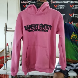 เสื้อฮู้ดดี้ผ้าไหมนมคุณภาพพรีเมียม 340 กรัม สกรีนโลโก้ได้ สีพื้น ยูนิเซ็กส์ ทรงโอเวอร์ไซส์ สไตล์ลำลอง สำหรับฤดูใบไม้ร่วง ขายส่ง - Product Image 5