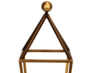 Lámpara Decorativa de Hierro de Diseño Moderno con Acabado en Latón, Ideal para Decoración Navideña, Personalizable, Superventas - Product Image 2