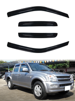 GCS Isuzu D-Max I (TFR TFS) 2002-2012 IS425 Pare-soleil de fenêtre de voiture en acrylique avec ruban adhésif double face Protection Décoration Fabriqué à Taïwan