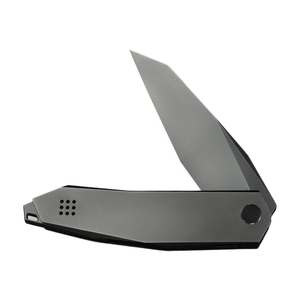 Couteaux pliants de poche en acier inoxydable avec lame lisse, poignée confortable, design compact et portable, coupe pratique - Product Image 4
