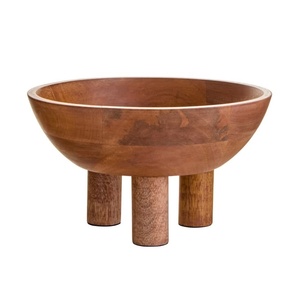 Handcrafted <b>Wooden</b> Serving Tray Carved Pattern Decorative Platter <b>Rustic</b> <b>Dining</b> <b>Table</b> Tray Kitchen Display Serving Dish long - Product Image 4