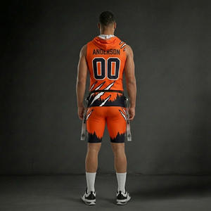 ชุดฟุตบอล 7V7 พิมพ์ลายตามสั่ง พร้อมชื่อและหมายเลข ชุดทีม โพลีเอสเตอร์ 100% แขนกุด ไซส์ใหญ่ ระบายอากาศได้ดี - Product Image 3