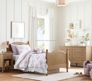 เตียงนอนไม้แข็งสำหรับเด็กจากอินโดนีเซียปรับแต่งได้ทันสมัยเรียบง่ายสำหรับห้องนอนอพาร์ทเมนต์โรงเรียนโรงแรมโรงพยาบาลหรือวิลล่า - Product Image 3