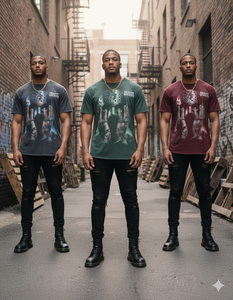 Camisetas con Corte Perfecto, Nueva Colección, Serigrafía de Logotipo Personalizado, Pedrería en Toda la Superficie, MOQ Bajo, Camisetas Desgastadas con Efecto Descolorido por el Sol - Product Image 5