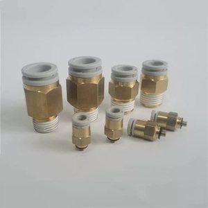 ข้อต่อ SMC แบบเสียบเร็ว ลดขนาดท่อ OD 8 มม. ถึง 10 มม. รุ่น KQ2R08-10A - Product Image 1