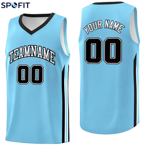 Camiseta de Baloncesto Personalizada con Logotipo y Nombre Personalizados, Tela 100% Poliéster, Servicio OEM, Camiseta de Baloncesto Personalizada - Product Image 2
