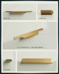 KELLTON Modern <b>Brushed</b> Gold Cabinet <b>Handle</b> Minimalist <b>Long</b> Drawer Pull <b>Handle</b> Model NR-SH-1005 for Kitchen & Furniture - Product Image 4