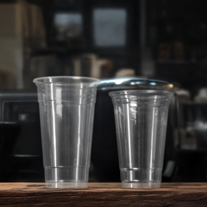 Vasos de plástico PP/PET desechables ecológicos de pared simple para café helado, té y bebidas, venta al por mayor de fábrica. - Product Image 2