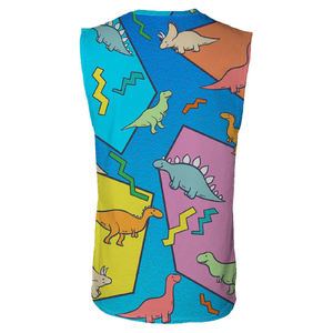 เสื้อแขนกุดออกกำลังกายแบบลำลอง200กรัมระบายอากาศได้ดีพิมพ์ลายไม่ซ้ำใครโลโก้ออกแบบได้ตามที่ต้องการ - Product Image 2