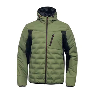 Veste d'hiver 100% coton de qualité supérieure, style streetwear, logo sur le devant, respirante - Product Image 1
