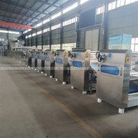 Machine de fabrication de nouilles fraîches Machine à nouilles ramen Machine à pâtes automatique à haute productivité en acier inoxydable