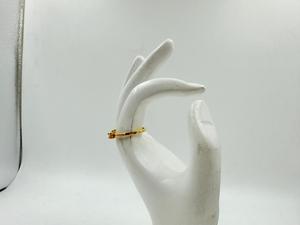 Anillo de cóctel de latón chapado en oro Joyería llamativa con vibraciones vintage y durabilidad moderna - Product Image 2