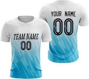 Maillot de football personnalisé pour hommes, tissu jacquard d'été, t-shirt polo, sublimation personnalisée, vêtements de football sur mesure - Product Image 3