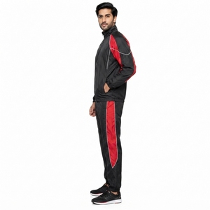 Chaqueta Deportiva Cortavientos Personalizada para Hombre, Material Resistente al Viento, Chaqueta con Cierre Completo, Pantalones con Cintura Elástica, Ligera, Cómoda y Deportiva - Product Image 4