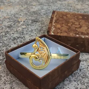 Anillo de Oro Sólido de 22K, Diseño Moderno y Sencillo, para Bodas, Fiestas, Aniversarios, Compromisos, Uso Diario, Regalos Religiosos - Product Image 3