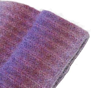 Custom Gradient Tie Dye Cuffed Knitted Fisherman Beanie for Adults Slouchy Stripe Cotton 3D Embroidery <b>Beach</b> 2026 - Product Image 3