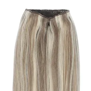 ผมแท้แบบ Remy Weft 100% ตรงสีบลอนด์ไฮไลท์  ลอนธรรมชาติ  สามารถปรับแต่งได้ - Product Image 3