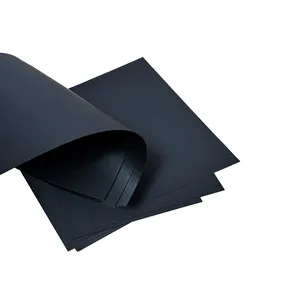 100% Wood Pulp Black Paper Black Liner Paper 400gsm Black Paper Ready To Export From Vietnam