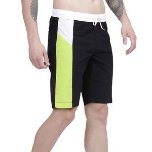 กางเกงขาสั้นสำหรับผู้ชายกางเกงขาสั้นผ้าฝ้าย100% ผ้านุ่มเหมาะสำหรับผู้ชายกางเกงขาสั้นทรงสลิมฟิตพร้อมเชือกผูก - Product Image 3